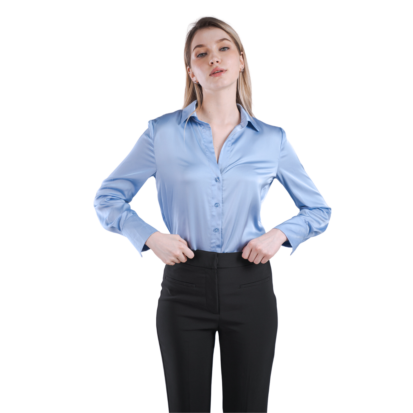 Patterned Button Down Women's Shirts Summer - Colorful Blouses for Office Work Business
