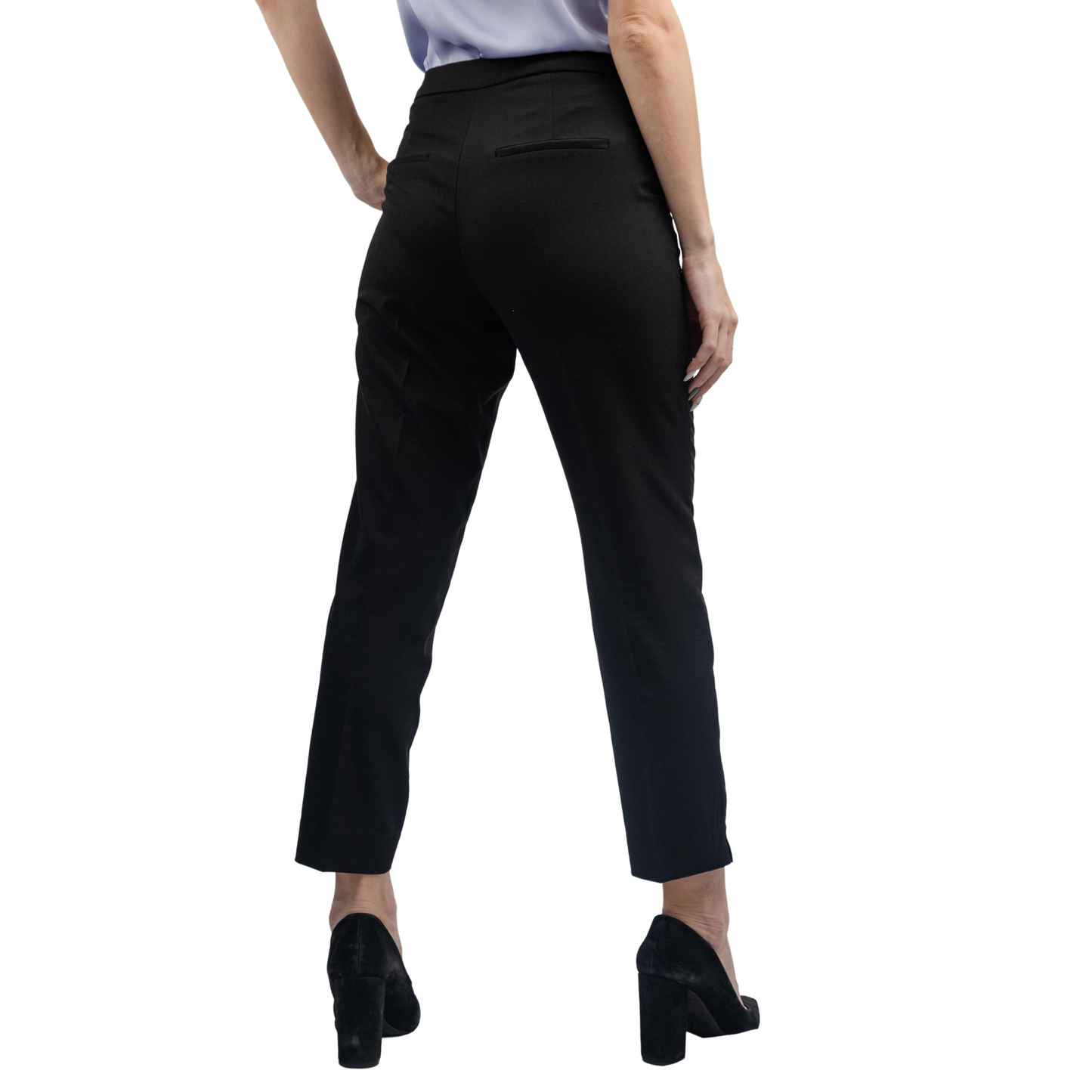Pants for Women High Waisted Straight Leg Pants Women, Stretch Work Pa –  Sandy and Sid