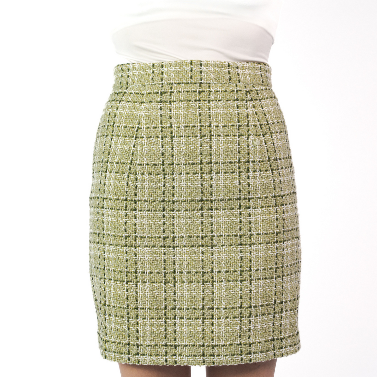 Woven Skirts for Women Mini Skirt Plaid for Women Tweed