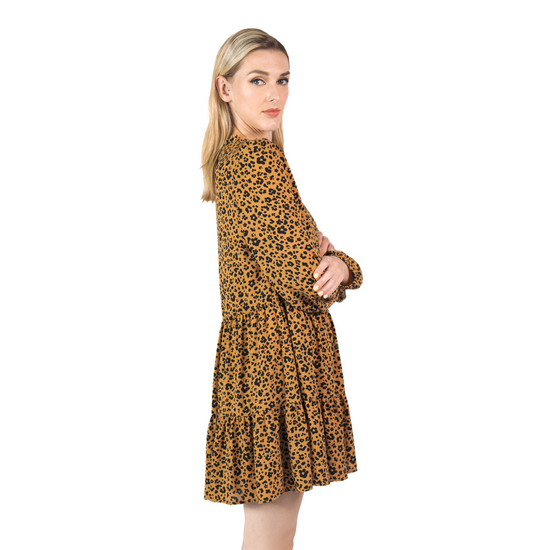 Knee Length Dress for Women Long Sleeve Dress for Womens V Neck Dresses That Hide Belly Fat