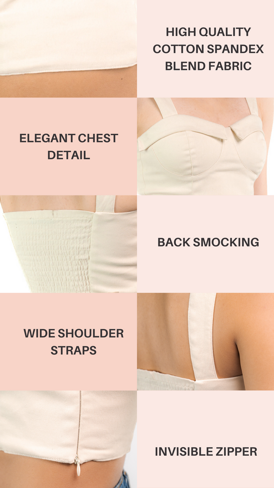 Women's Corset Tops Sleeveless Sexy Crop Tank Top