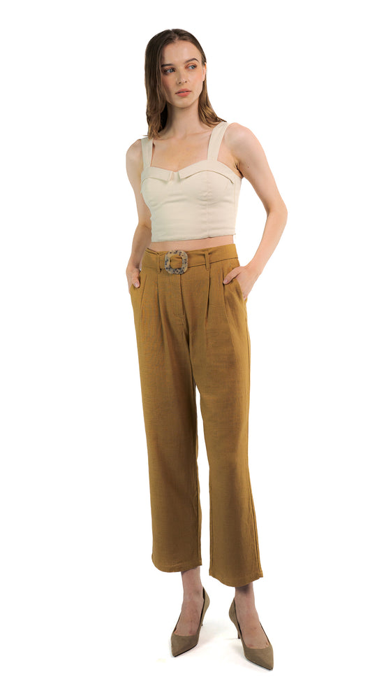 Buy Brown Women Premium Trouser Cotton for Best Price, Reviews, Free  Shipping